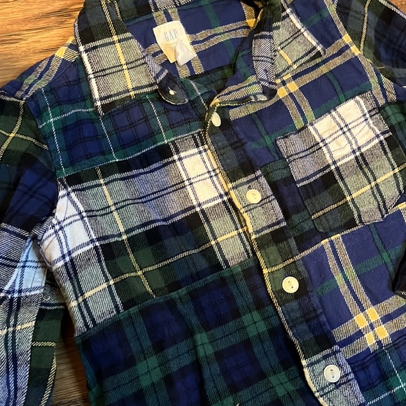 Gap Kids Sarah Jessica Parker collection boys flannel size 5years - Picture 2 of 4